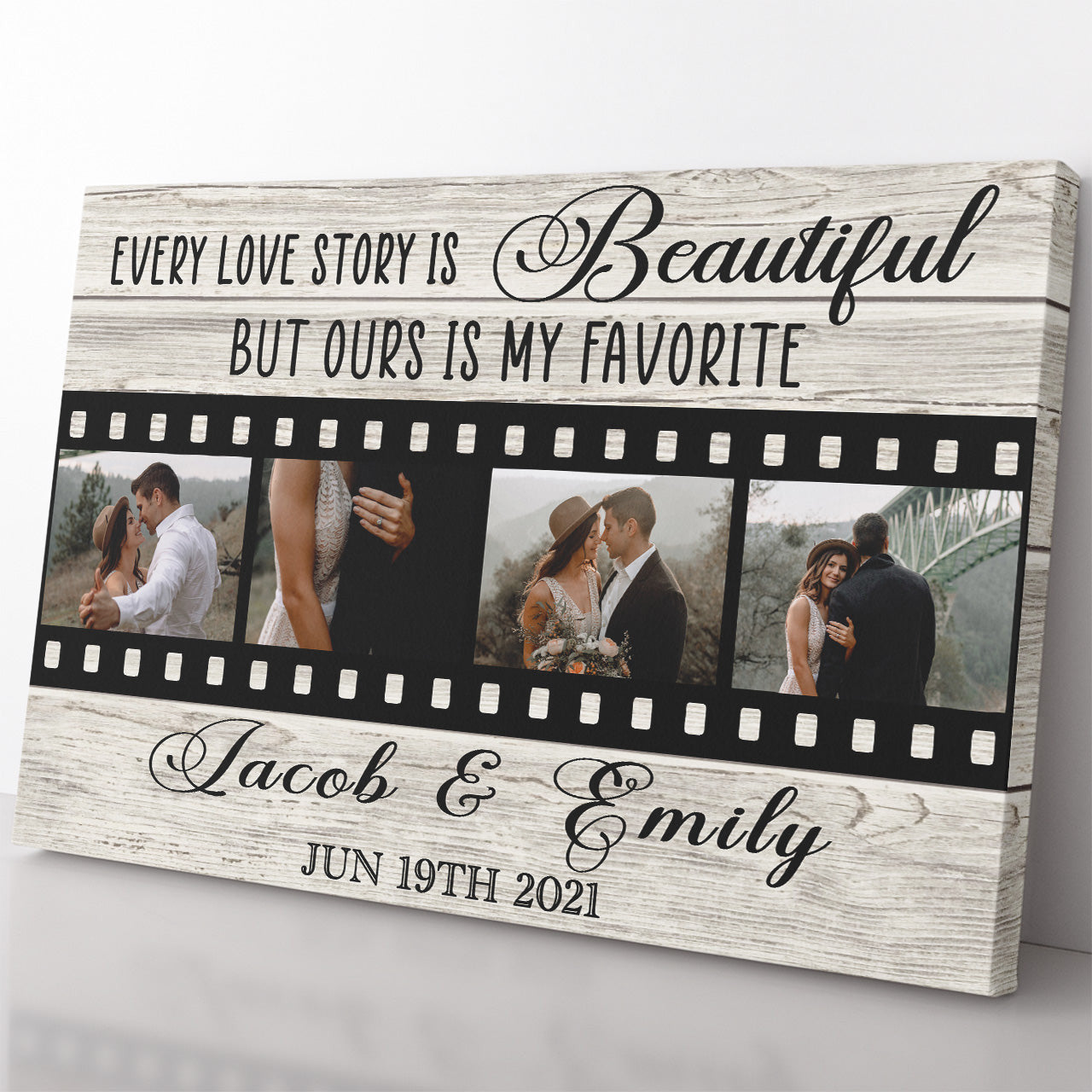 Personalized Gift Ideas Gift For Husband, Every Love Story is Beautiful Our is My Favorite Gift Ideas Framed Prints, Canvas Paintings