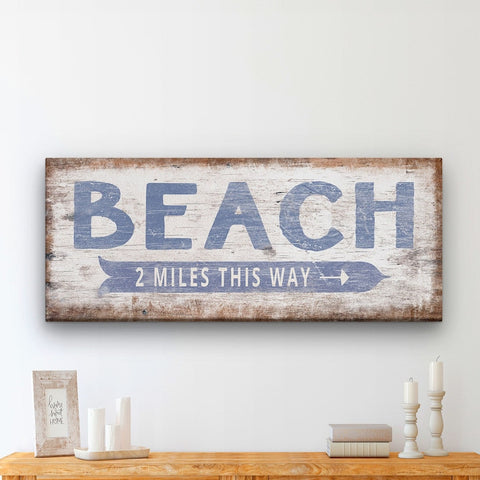 Personalized Beach House Signs, Beach Coastal Decor, Large & Small Rus