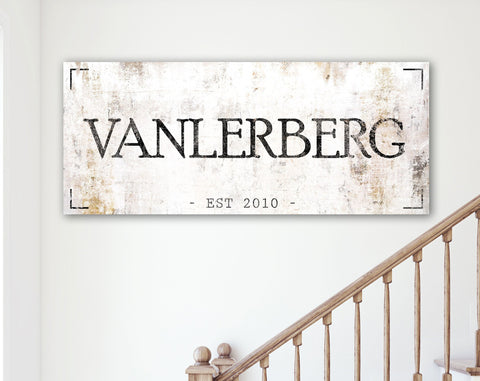 Personalized Name Sign, Rustic Name Art, Rustic Wall Art, Last Name Si